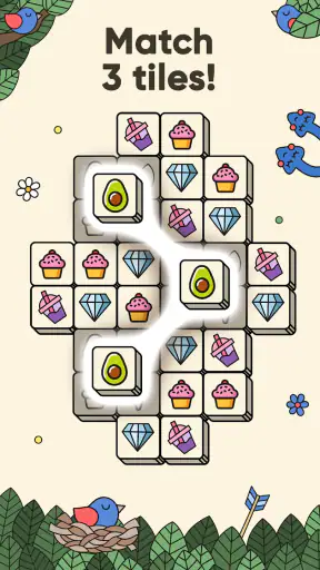 3 Tiles - Tile Matching Games screenshot 1