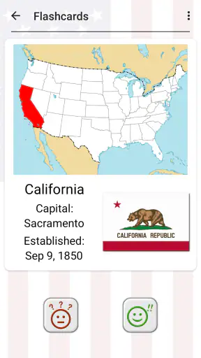 50 US States - American Quiz screenshot 4