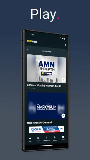 95.5 WSB screenshot 2