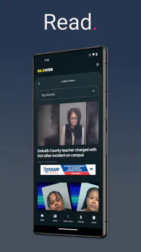 95.5 WSB screenshot 4