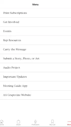 AA Grapevine screenshot 12