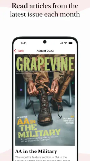 AA Grapevine screenshot 3