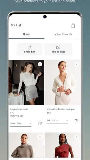 Abercrombie & Fitch screenshot 5