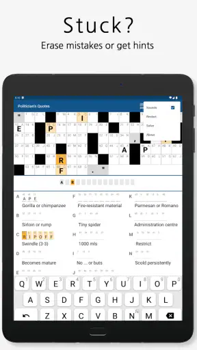 Acrostic Crossword Puzzles screenshot 11