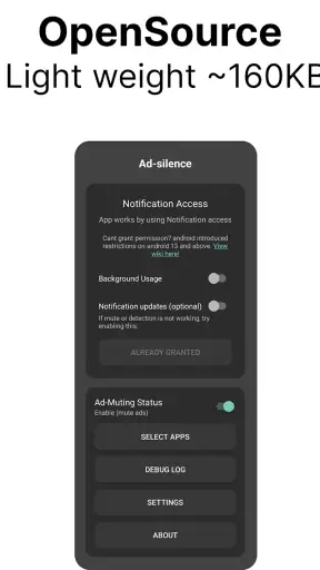 Ad-silence - OpenSource screenshot 11