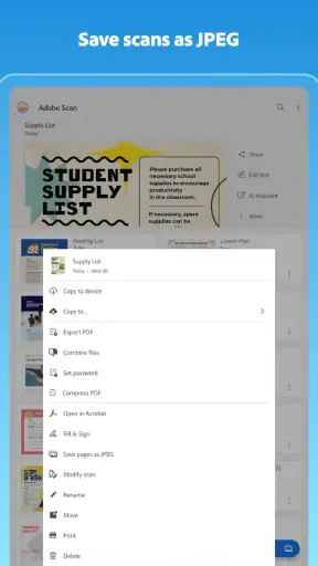 Adobe Scan AI PDF Scanner, OCR screenshot 12