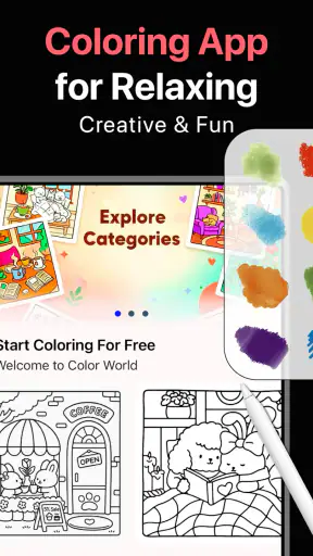 Adult Coloring Book - Bloom screenshot 10