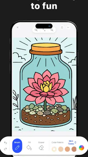 Adult Coloring Book - Bloom screenshot 4