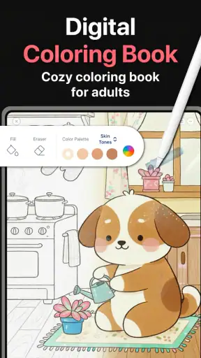 Adult Coloring Book - Bloom screenshot 6