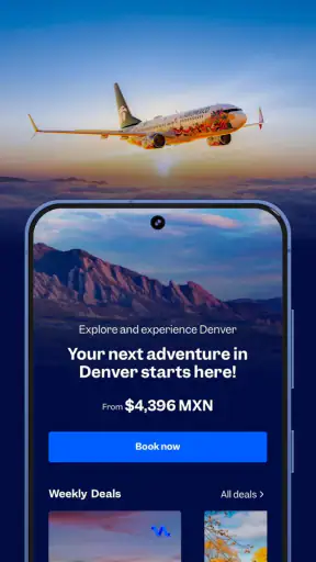 Aeroméxico screenshot 1