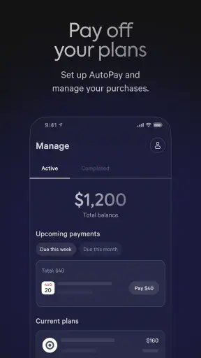 Affirm: Buy now, pay over time screenshot