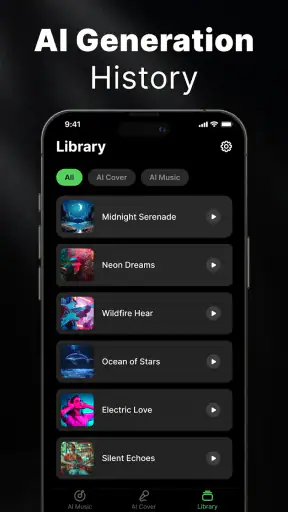 AI Cover&Music Maker · Bach AI screenshot 7