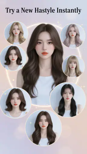 Hairstyle Try On: AI Haircut screenshot 1