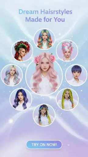 Hairstyle Try On: AI Haircut screenshot 2