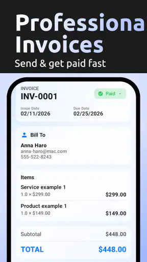 AI Invoice & Estimate Maker screenshot 10