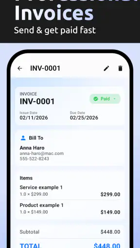 AI Invoice & Estimate Maker screenshot 4