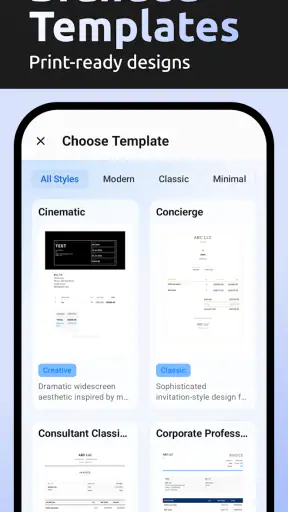 AI Invoice & Estimate Maker screenshot 5