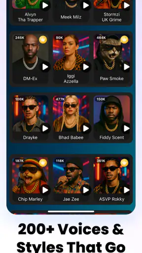 AI Music Video Maker - Rap AI screenshot 5
