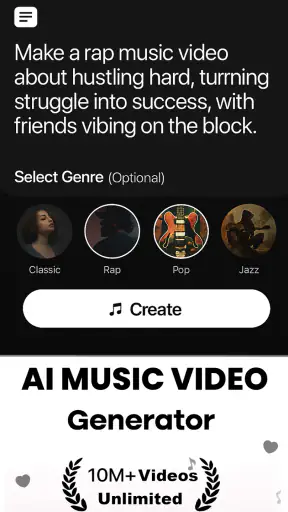 AI Music Video Maker - Rap AI screenshot 8