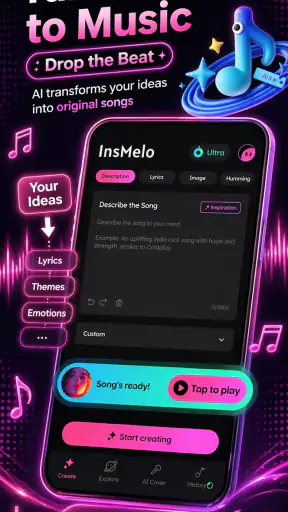 AI Song & Cover Music・InsMelo screenshot 11