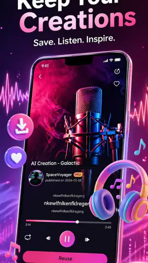 AI Song & Cover Music・InsMelo screenshot 8