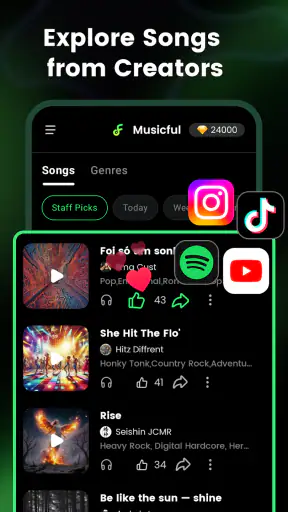 AI Song & Music Maker-Musicful screenshot 3