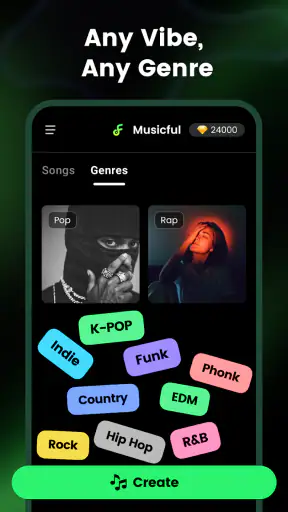 AI Song & Music Maker-Musicful screenshot 5