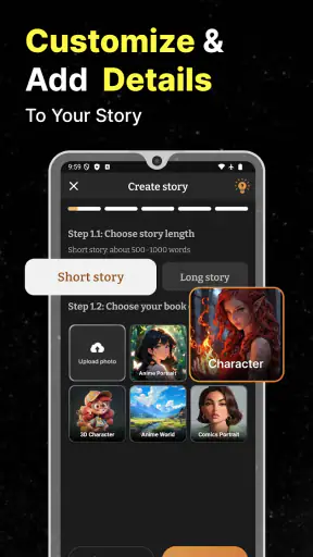 AI Story Generator Novel Maker screenshot 4