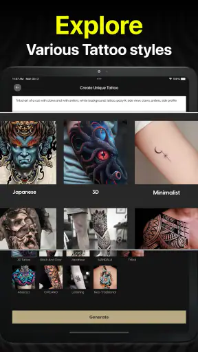 AI Tattoo Generator & Maker screenshot 10