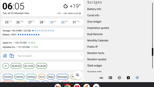 AIO Launcher screenshot 8