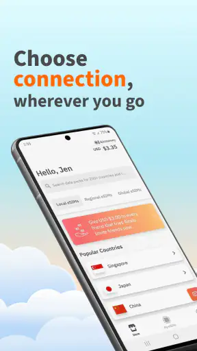 Airalo: eSIM for travel & data screenshot 1