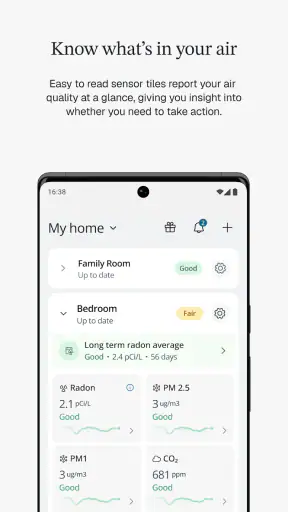 Airthings screenshot 2