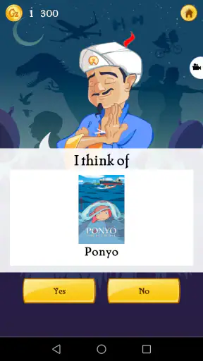 Akinator screenshot