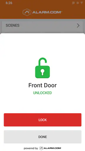 Alarm.com screenshot 7