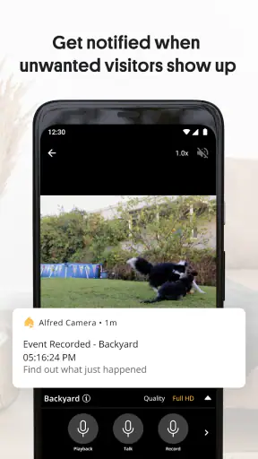 AlfredCamera Home Security app screenshot 11