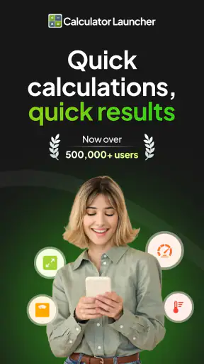 Calculator Launcher screenshot 1