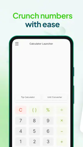 Calculator Launcher screenshot 2