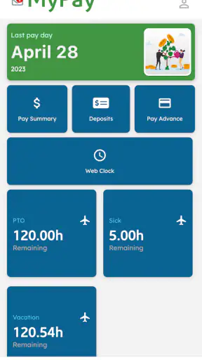 AllianceHCM MyPay screenshot 2