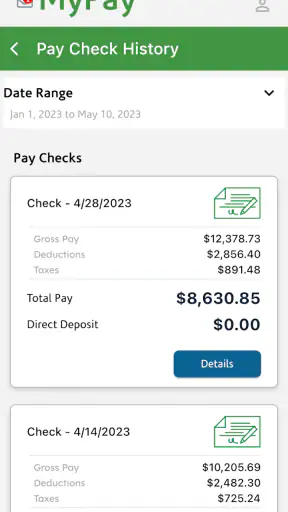 AllianceHCM MyPay screenshot 3