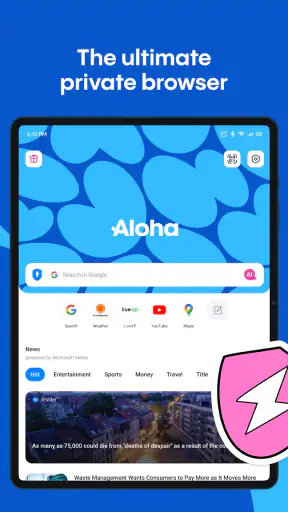 Aloha Browser - Private VPN screenshot 8