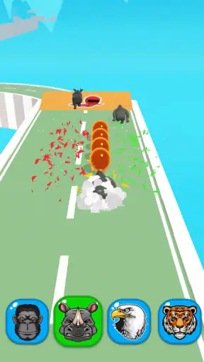 Animal Racing 3D screenshot 2