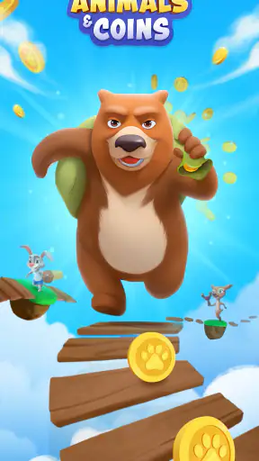 Animals & Coins Adventure Game screenshot