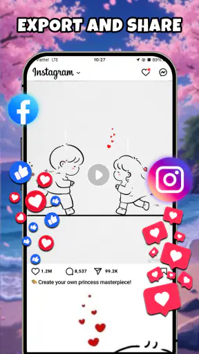 Animation Maker - Spin Art Fun screenshot 8