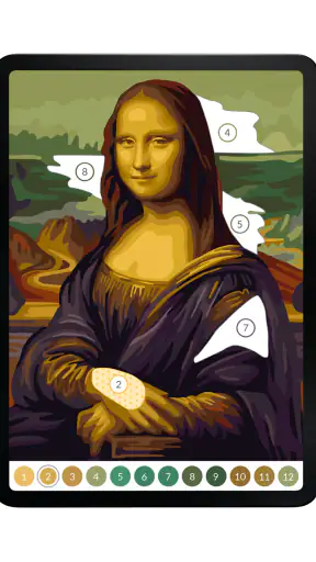 Paint by Number April Coloring screenshot 10