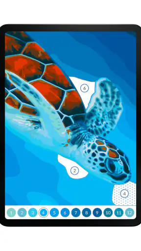 Paint by Number April Coloring screenshot 12