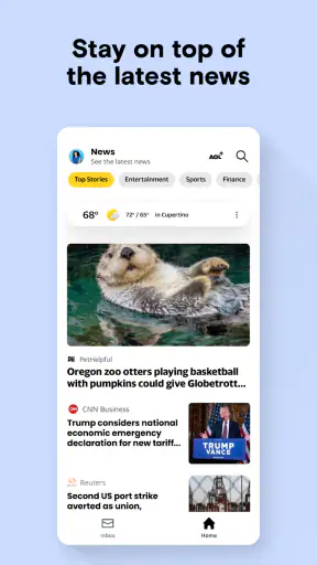 AOL: Email News Weather screenshot 5