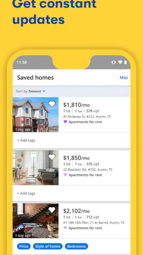 Apartments & Rentals - Zillow screenshot 2