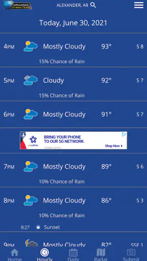 Arkansas Storm Team screenshot 2