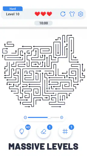 Arrow Maze-Tap Away screenshot 1