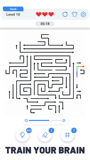 Arrow Maze-Tap Away screenshot 2